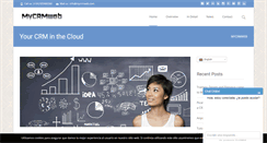 Desktop Screenshot of mycrmweb.com